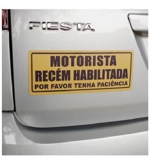 Imagem de Ímã De Carro Motorista Recém Habilitada Novo