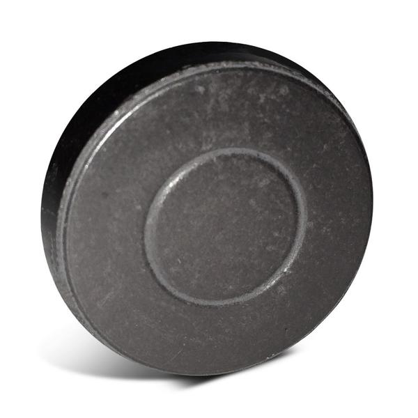 Ímã de ferrite pastilha ø 14 x 3,5 mm - 3 bolas - Oximag Imagem de Ímã de ferrite pastilha ø 14 x 3,5 mm - 3 bolas