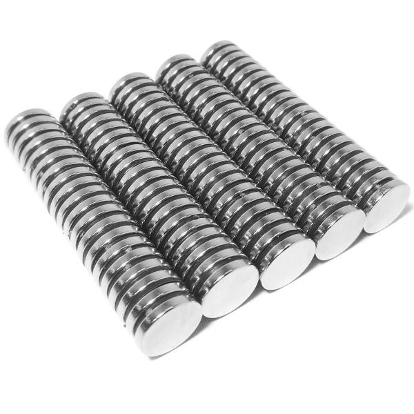 Ímã De Neodímio Super Forte 12,5Mm X 2Mm Com 100 Peças - Fácil Negócio Importadora Imagem de Ímã De Neodímio Super Forte 12,5Mm X 2Mm Com 100 Peças