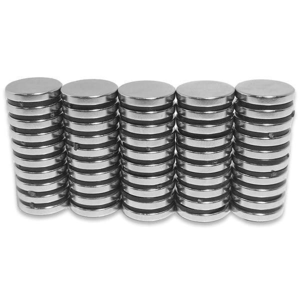 Ímã De Neodímio Super Forte 12,5Mm X 2Mm Com 100 Peças - Fácil Negócio Importadora Imagem de Ímã De Neodímio Super Forte 12,5Mm X 2Mm Com 100 Peças