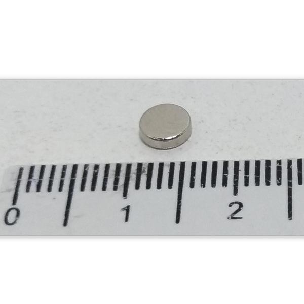 Imagem de Ima De Neodímio Super Forte 5Mm X 1,5Mm - 20 Peças