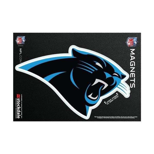 Imagem de Imã Magnético Vinil 7X12Cm Carolina Panthers Nfl