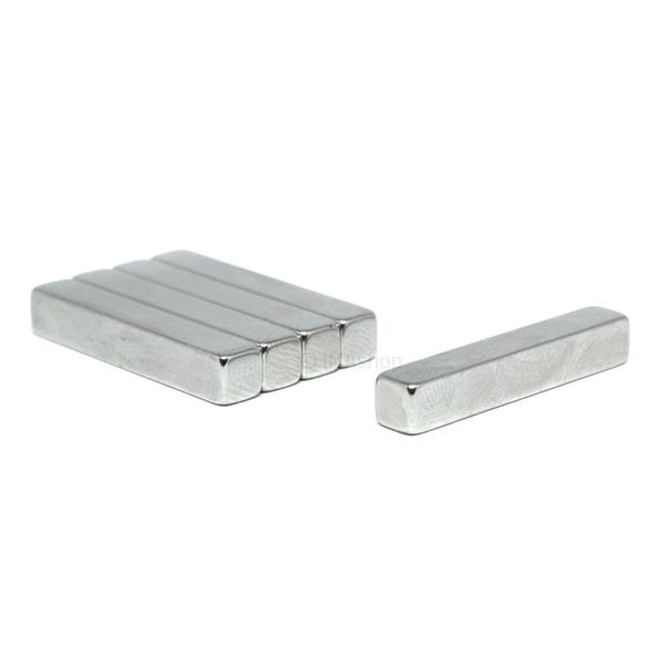 Imagem de Ímã Neodímio N35 Bloco 30x5x5 mm Força Aprox. 4kg - 20 unidades