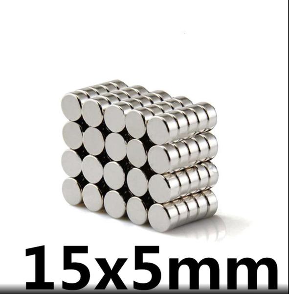 Imagem de Imã Neodímio Redondo 15X5Mm 10 Peças N3515