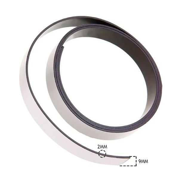 Imã Para Artesanato 10 Metros Imã Fita + 200 Redondo 10mm - IMATEC Imagem de Imã Para Artesanato 10 Metros Imã Fita + 200 Redondo 10mm