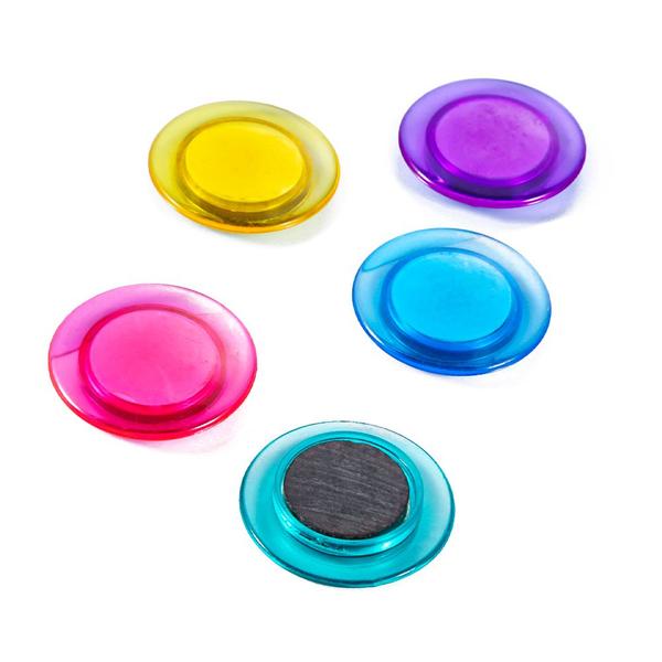 Imã Potente Redondo Magnetico Para Quadros Ou Lousas 30 Uni. - TEX WEB Imagem de Imã Potente Redondo Magnetico Para Quadros Ou Lousas 30 Uni.
