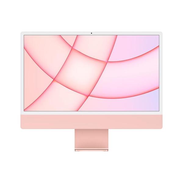 Imagem de iMac Apple 24" com Tela Retina 4.5K, Processador M1, 8 Núcleos, Rosa, SSD 256GB, 8GB - MGPM3BZ/A