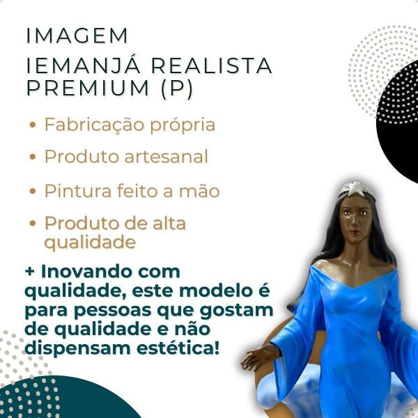 Imagem de Imagem Iemanjá Realista Premium (P) - Umbanda Candomblé