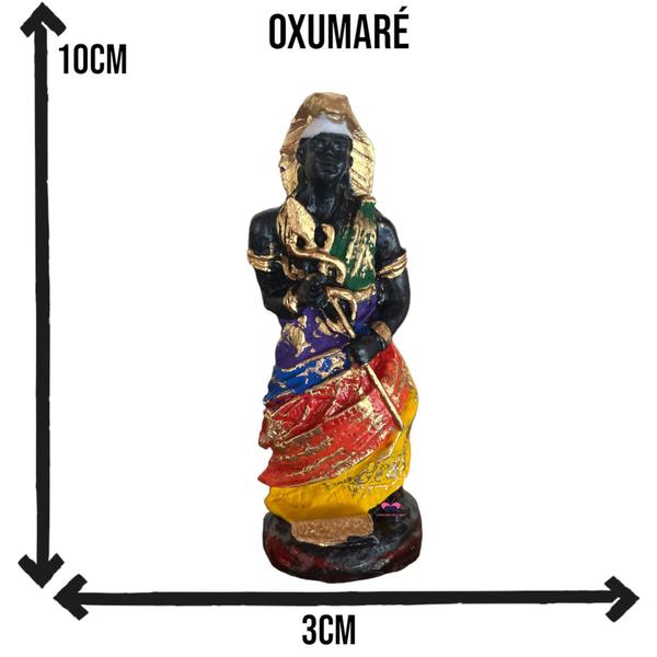Imagem de Imagem Orixá Oxumaré Umbanda E Candomblé 10cm Resina