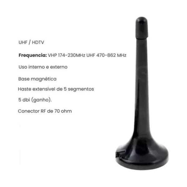 Imagens impressionantes com a Antena Digital HDTV Interna E Externa HDTV 4K Cabo 3m - MR Imagem de Imagens impressionantes com a Antena Digital HDTV Interna E Externa HDTV 4K Cabo 3m