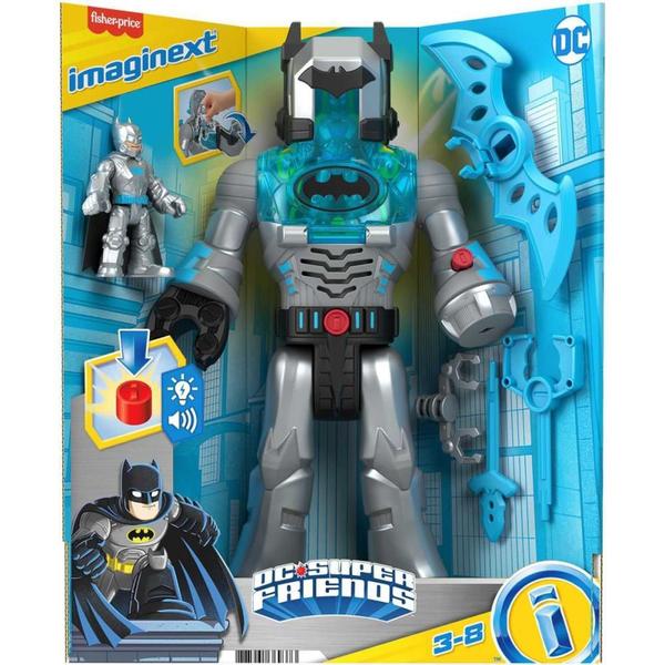 Imagem de Imaginext Batman Insider EXO-TRAJE Cinza