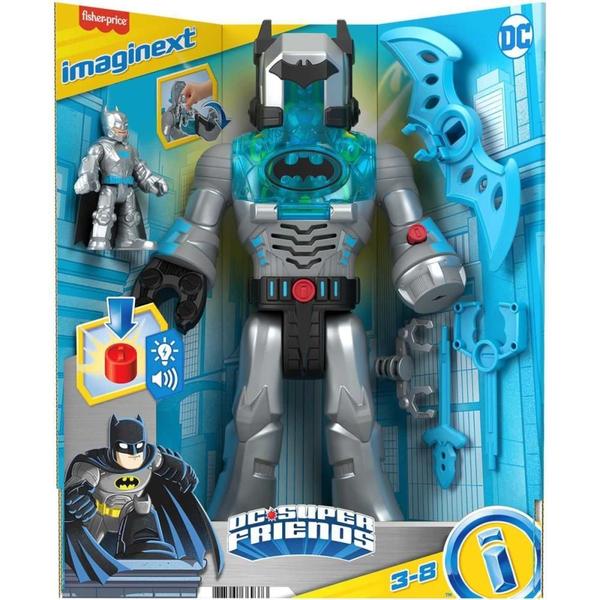 Imagem de Imaginext Batman Insiders EXO-TRAJE CINZ