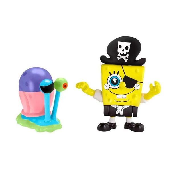 Imagem de Imaginext Bob Esponja e Gary Piratas da Fisher Price Gpt79