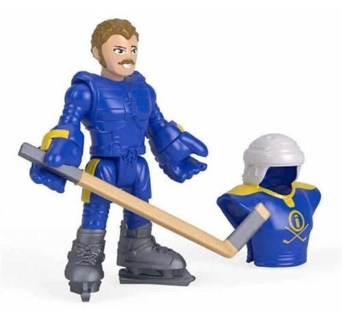 Imagem de Imaginext Boneco Básico Jogador De Hockey Gbf42