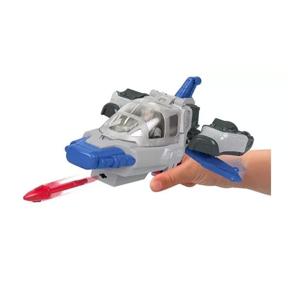 Imagem de Imaginext Buzz Lightyear Com Nave Espacial Exploradora XL-01 Lança Dardo Pixar Mattel