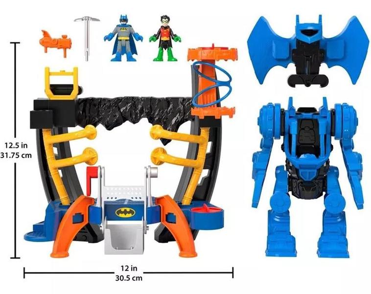 Imagem de Imaginext Centro Robótico Do Batman E Robin - Mattel Hml02