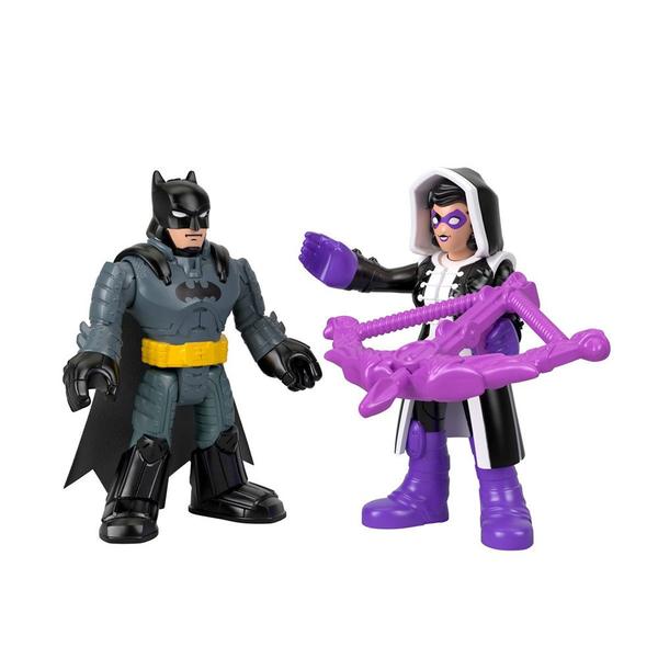 Imagem de Imaginext Dc Super Friends Batman e Caçadora - Fisher Price