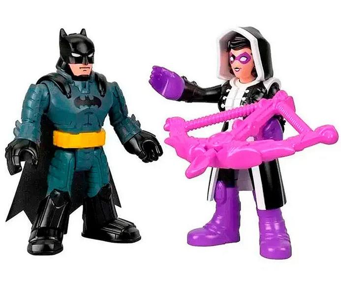 Imaginext DC Super Friends Batman e Huntress M5645 GKJ66 - Mattel Imagem de Imaginext DC Super Friends Batman e Huntress M5645 GKJ66 - Mattel