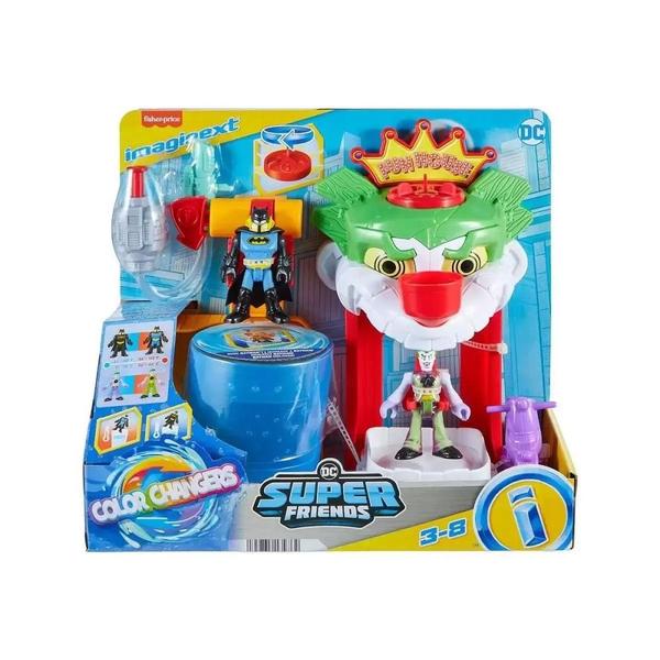 Imagem de Imaginext DC Super Friends Coringa Casa do Riso - Mattel