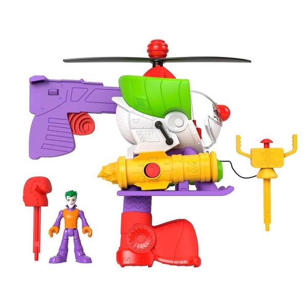 Imagem de Imaginext DC Super Friends Coringa Robo Copter - Mattel