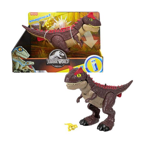 Imagem de Imaginext Jurassic World Carnotaurus Modo De Defesa - Mattel