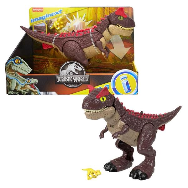 Imagem de Imaginext Jurassic World Carnotaurus Modo de Defesa - Mattel