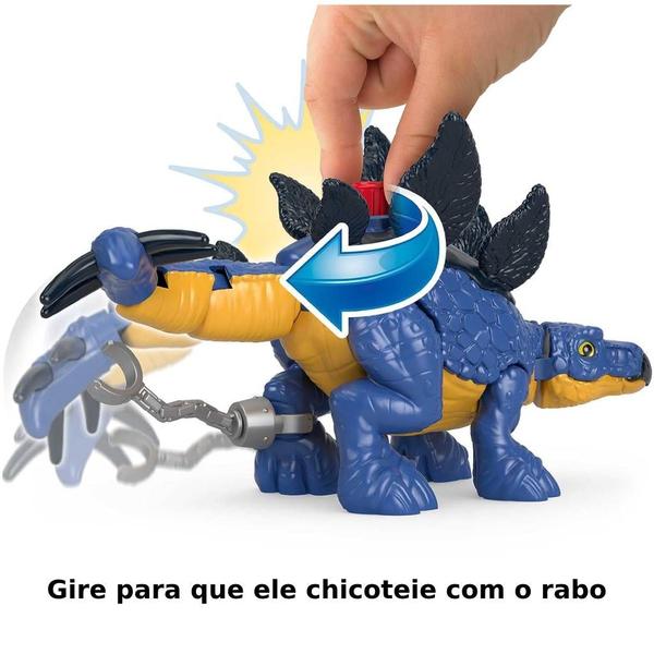 Imagem de Imaginext Jurassic World Stegosaurus E Dr.grant Gvv64 Mattel