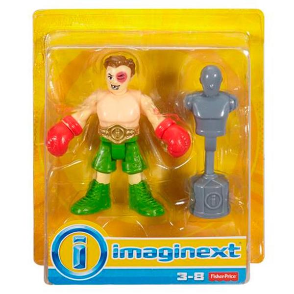 Imagem de Imaginext Lutador de Boxe com Acessórios - Mattel (4467)