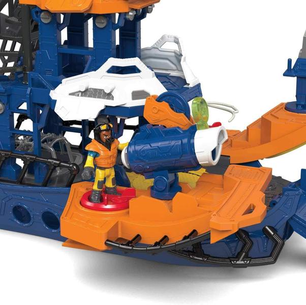 Imagem de Imaginext Navio Comando do Mar - Mattel DFX93