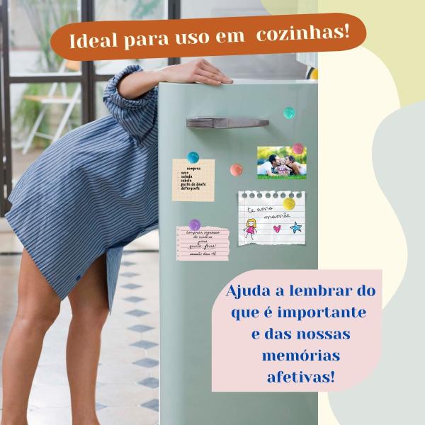 Imagem de Ímãs De Lembretes Para Geladeira E Quadro - 30 Unidades