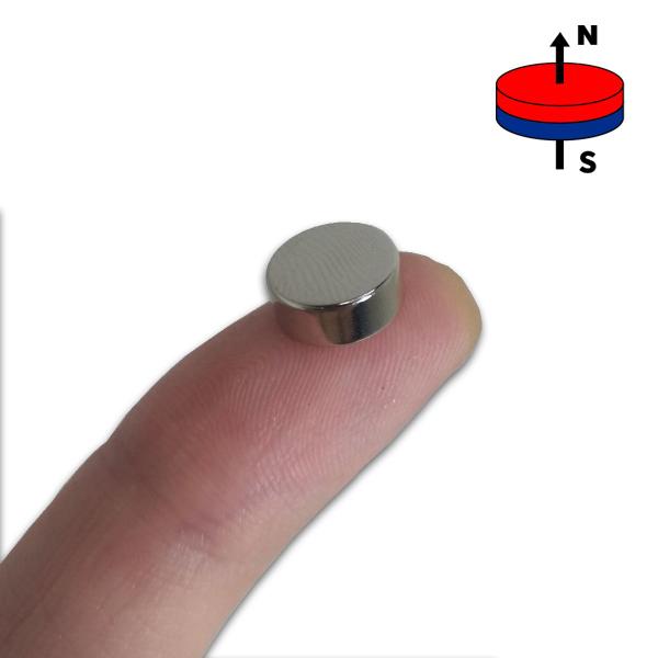 Imagem de imas De Neodímio 10mm X 4mm , 10 Peças - imã super forte