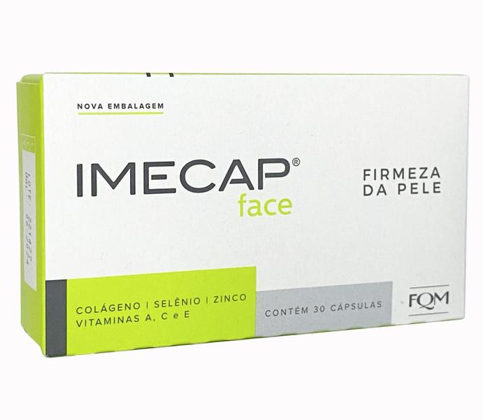 Imagem de Imecap Face 30 Capsulas Colageno E Vitamina A Rejuvenescedor