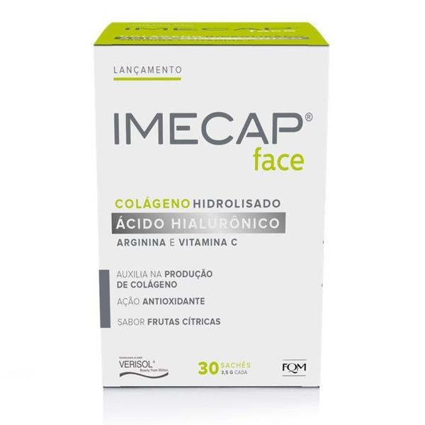 Imagem de Imecap Face Colágeno +Ácido Hialurônico c/ 30 Sachês