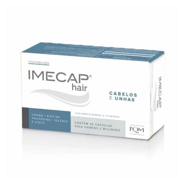 Imagem de Imecap Hair Cabelos e Unhas Kit 90 cápsulas 7898244720036 FQM