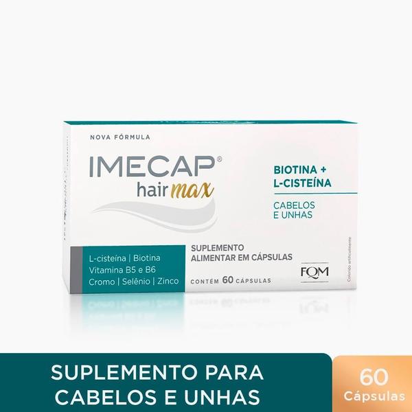 Imagem de Imecap hair max com 60 cápsulas