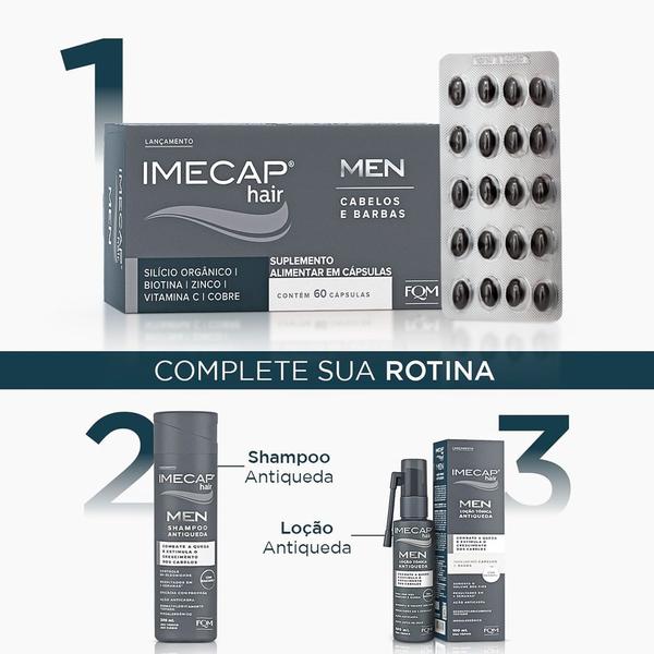 Imagem de Imecap Hair Men 60 Cápsulas