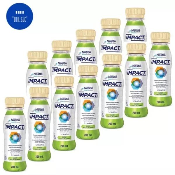 Imagem de Impact Nestlé  kit Com 12 frascos  200ML  - Escolha O Sabor