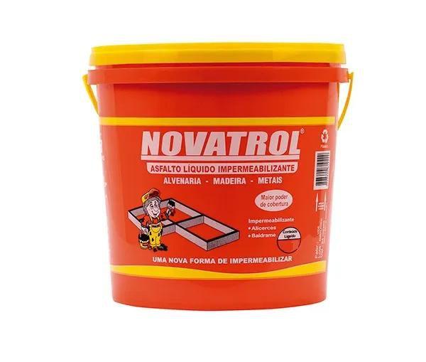 Imagem de Impermeabilizante asfaltico base agua 3,6l novatrol