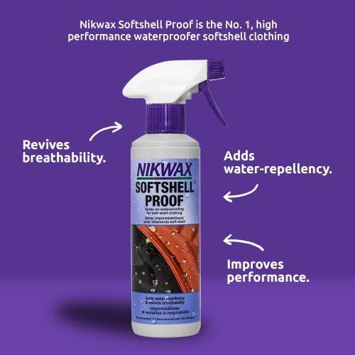 Imagem de Impermeabilizante para softshell Nikwax, 300ml, fácil aplicação