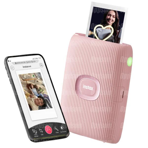 Imagem de Impressora Bluetooth Fujifilm Instax Mini Link 2 Clay White Para Smartphone Rosa