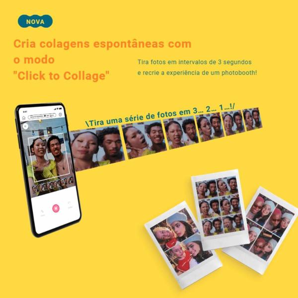 Imagem de Impressora Bluetooth Instax Mini Link 3 para Celular com Filme 10 fotos