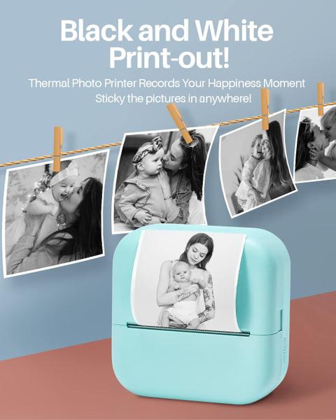 Imagem de Impressora de adesivos Phomemo M02X sem tinta Bluetooth Térmica Verde