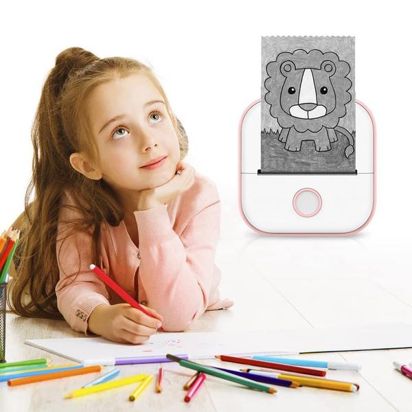 Imagem de Impressora de bolso Sputry Mini Inkless Sticky Note Bluetooth