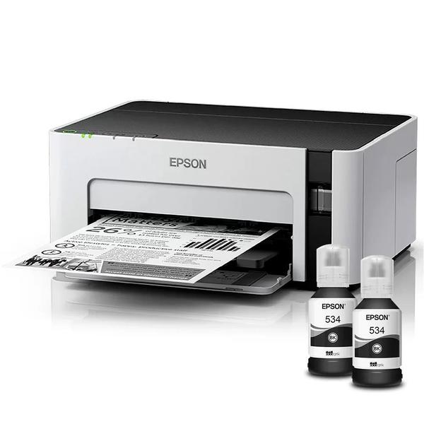 Imagem de Impressora Epson Ecotank Monocromática M1120 Wireless 2 Garrafas de Tintas Inclusas - Bivolt