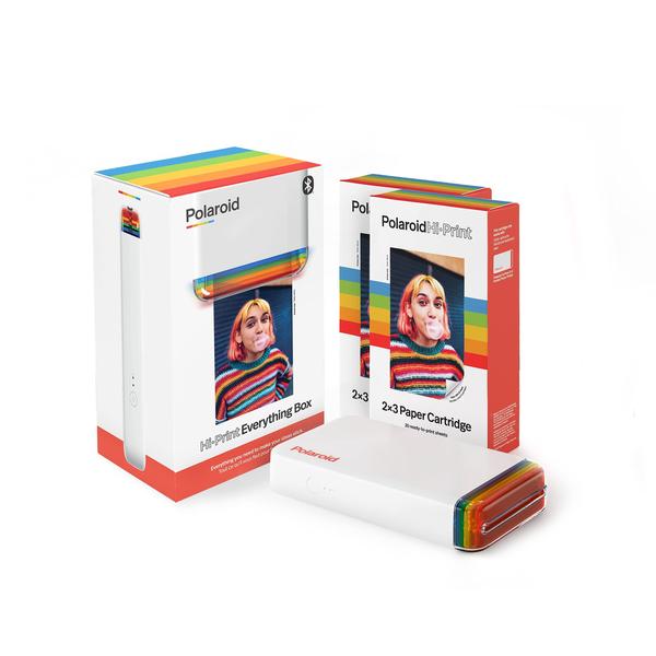 Imagem de Impressora fotográfica de bolso Bluetooth Polaroid Hi-Print com 40 folhas