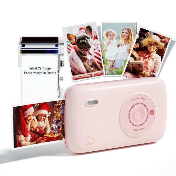 Imagem de Impressora fotográfica HPRT CP2100 para iPhone e Android - rosa