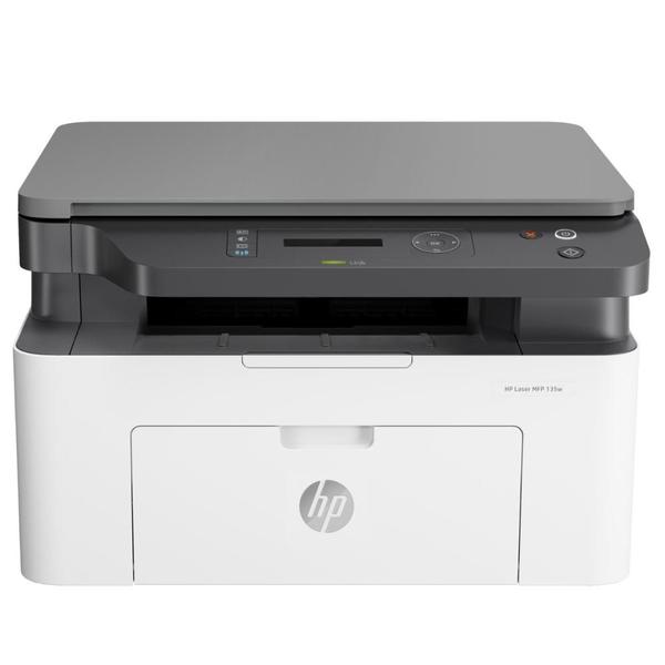 Imagem de Impressora HP LaserJet MFP 135W 4ZB83A Multifuncional com Wireless