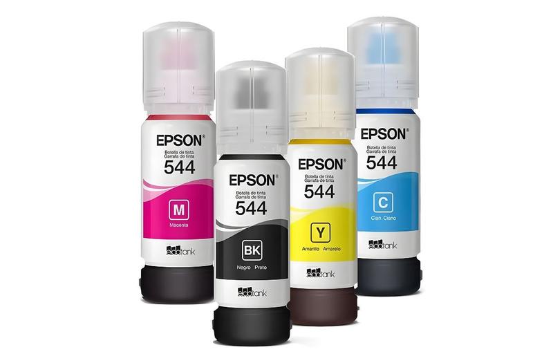 Imagem de Impressora Multifuncional Epson Ecotank L3250  Kit Tinta Original Epson T544i