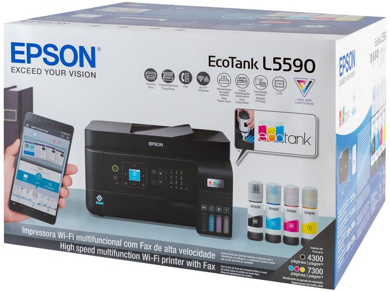 Imagem de Impressora Multifuncional Epson Ecotank L5590