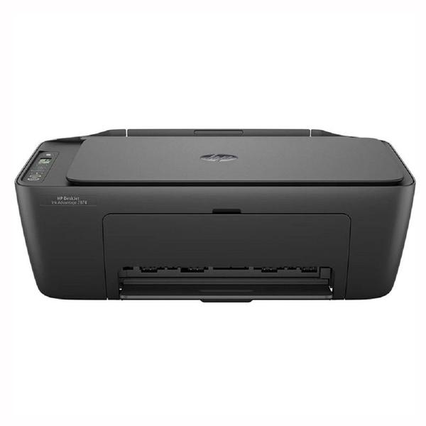 Imagem de Impressora Multifuncional HP Deskjet 2874 Colorida Wi-Fi Usb Bivolt Preta 6W7G2A